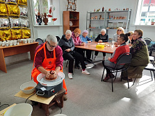 Открыли гончарную мастерскую для пожилых жителей Данкова